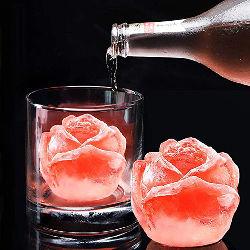 3D Rose Shaped Ice Cube Tray