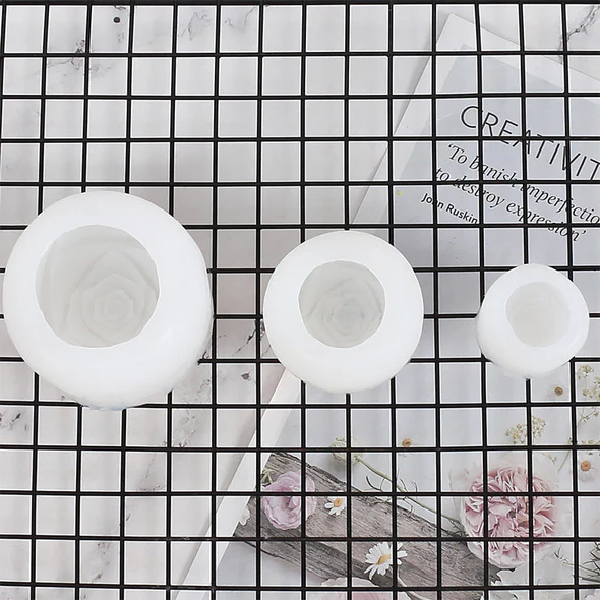 3D Rose Shaped Ice Cube Tray