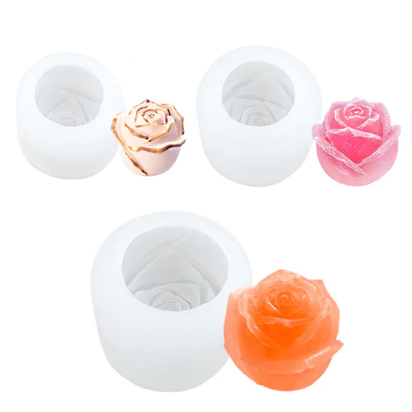 3D Rose Shaped Ice Cube Tray