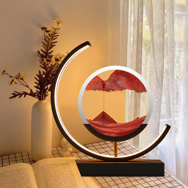 3D Sand Shell Table Lamp - Abyss