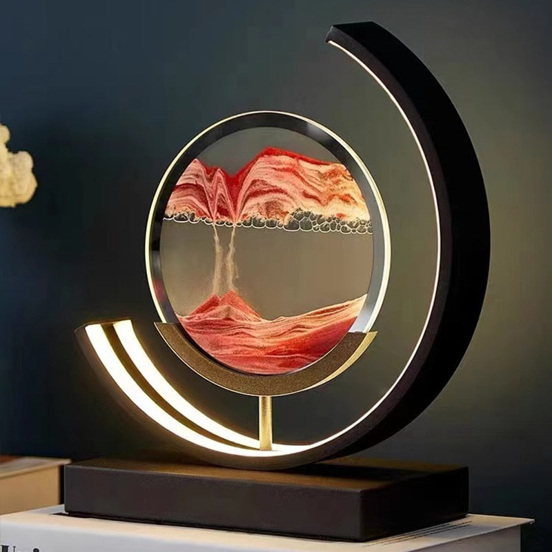 3D Sand Shell Table Lamp - Abyss