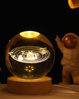 3D Solar System Crystal Ball