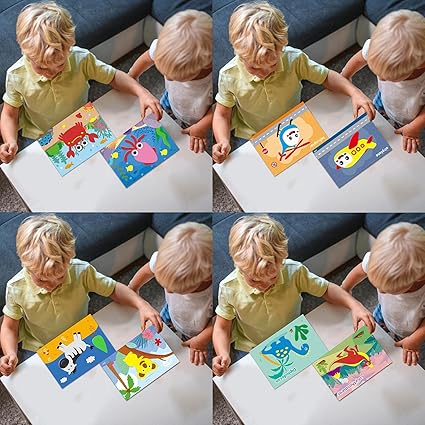 3D Sticker Puzzles (12 Sheets) | Dive into Creativity!