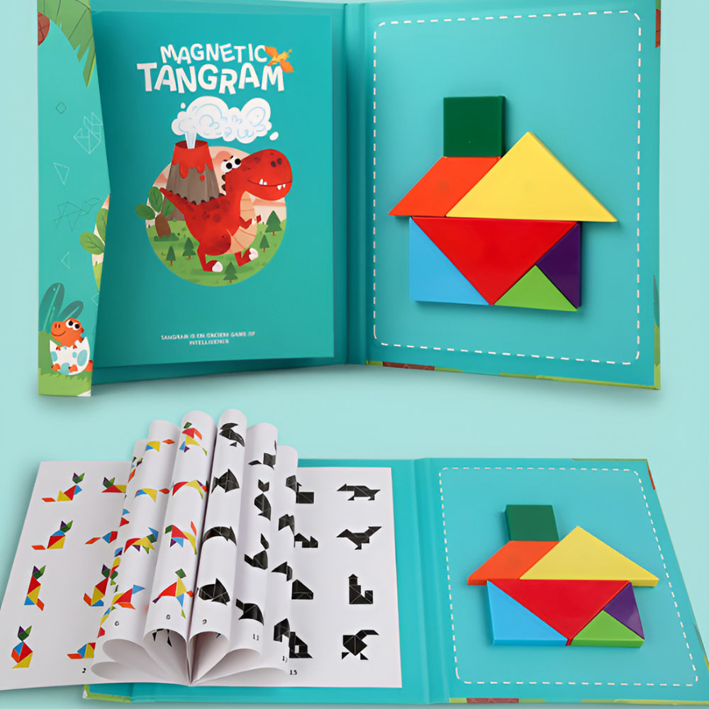 3D Tangram Puzzle - Educational and Fun