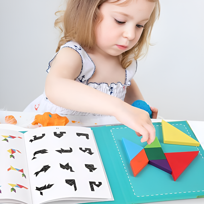 3D Tangram Puzzle - Educational and Fun
