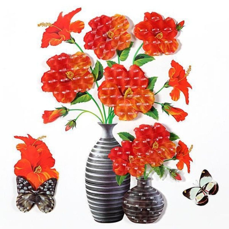 3D Vase Stickers