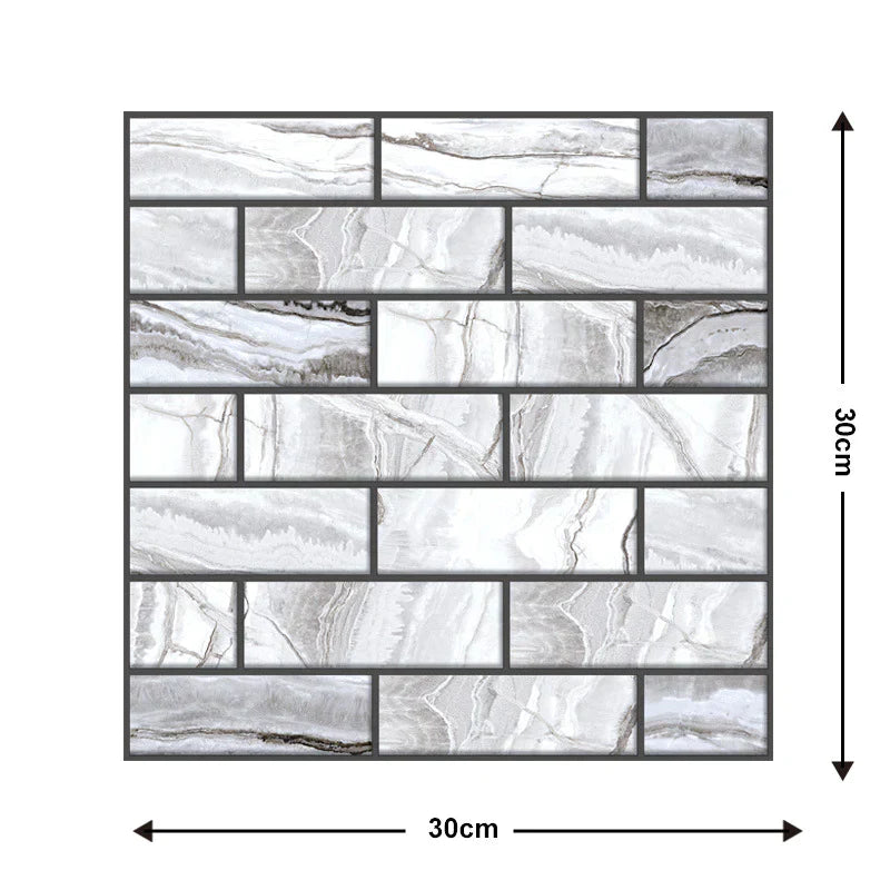 3D Wall Tiles for Peeling and Sticking