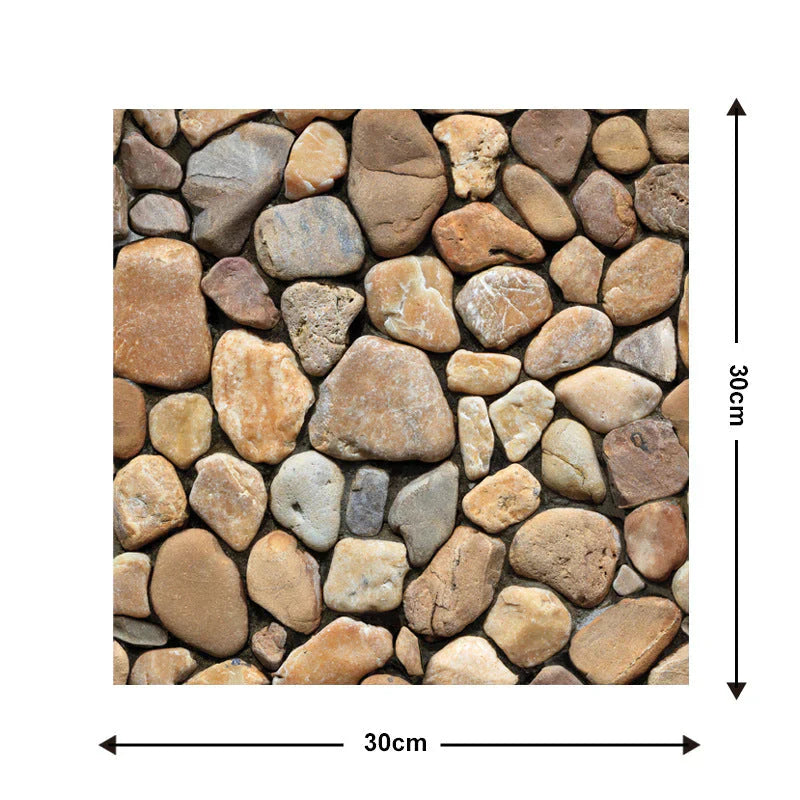 3D Wall Tiles for Peeling and Sticking