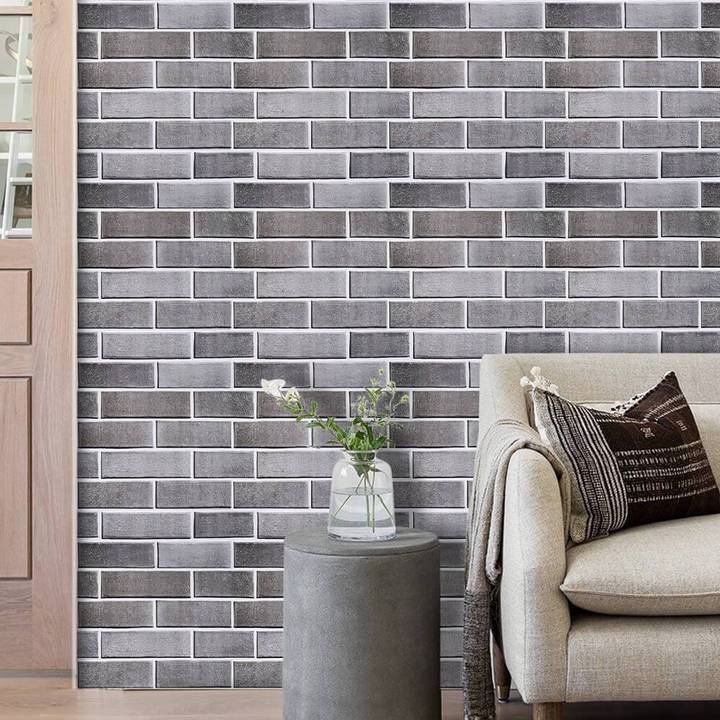 3D Wall Tiles for Peeling and Sticking