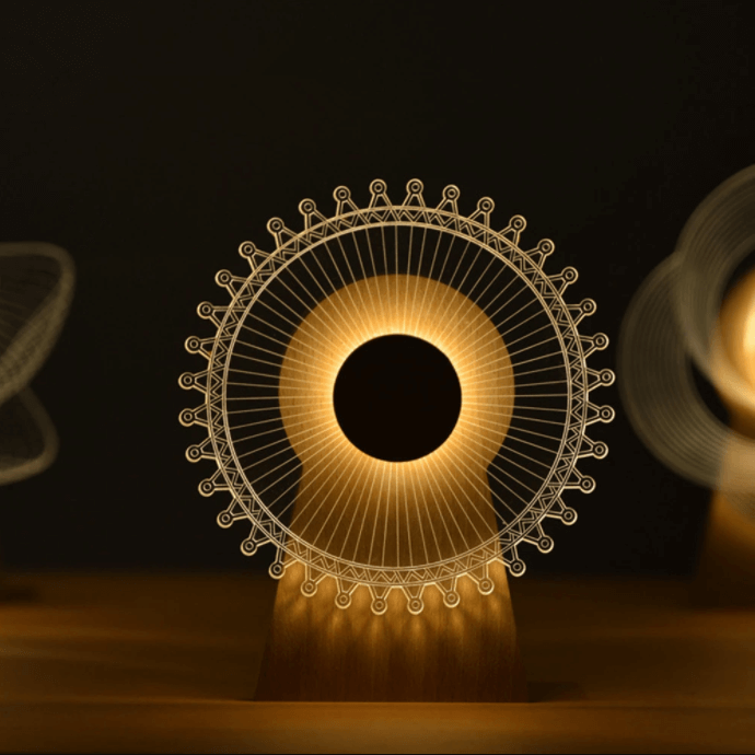 3D Wooden Music Mill