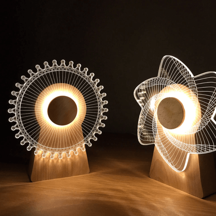 3D Wooden Music Mill