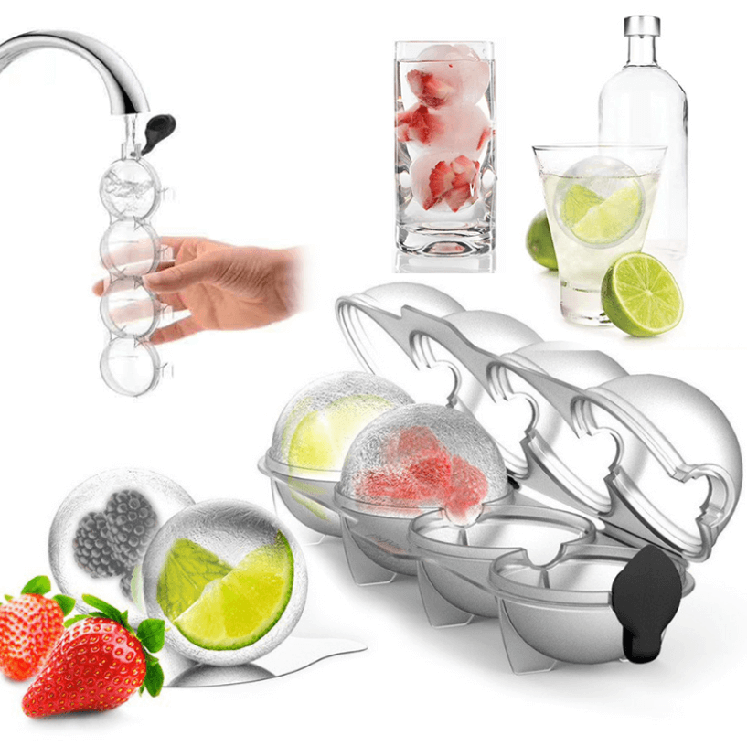 4-Cavity Ice Ball Maker