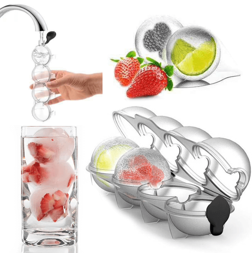 4-Cavity Ice Ball Maker