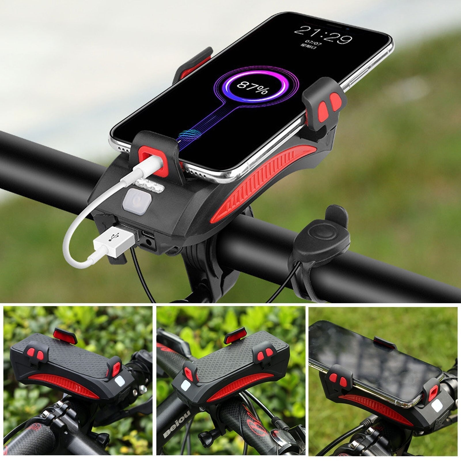 4-In-1 Bike Light | Multifunctional Bike Light