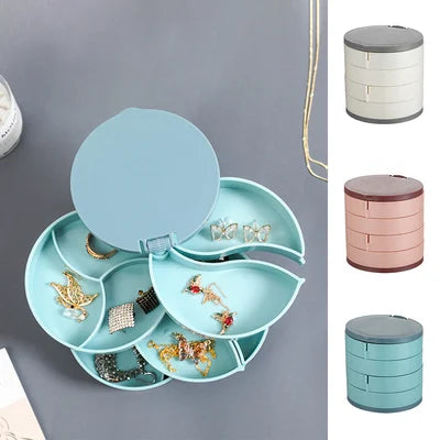 4-Layer Rotating Jewellery Storage Box
