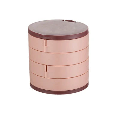 4-Layer Rotating Jewellery Storage Box