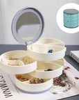 4-Layer Rotating Jewellery Storage Box