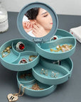 4-Layer Rotating Jewellery Storage Box