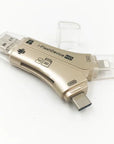 4-in-1 Portable Card Reader for Mobile Phones