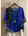Valarie - Comfortable Colourful Shirt with Half Sleeves