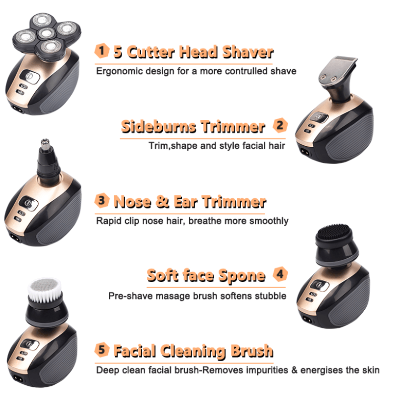 5-in-1 Electric Shaver