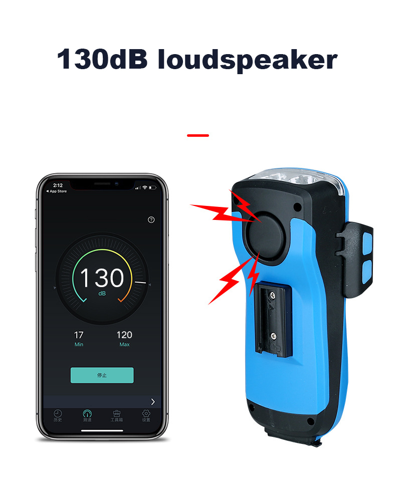 5 in 1 Solar Bicycle Lamp | Solar Energy