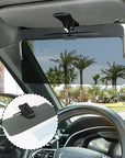 VisionClear – Universal Sun Visor with Polarised Glare Protection