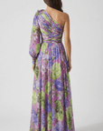Isla Floral One Shoulder Maxi Dress