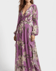 Amelia Floral Long Sleeve Maxi Dress