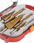 6-Piece Titanium Drill Bit Set | For precise drilling through metal, wood, and other materials