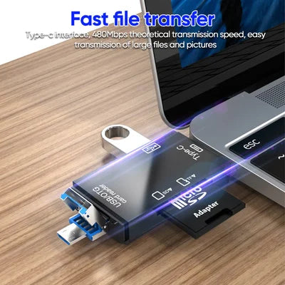 6-in-1 Card Reader