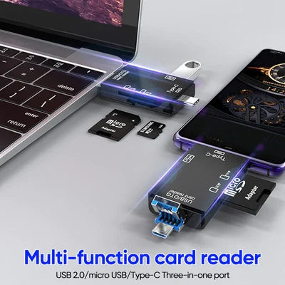 6-in-1 Card Reader
