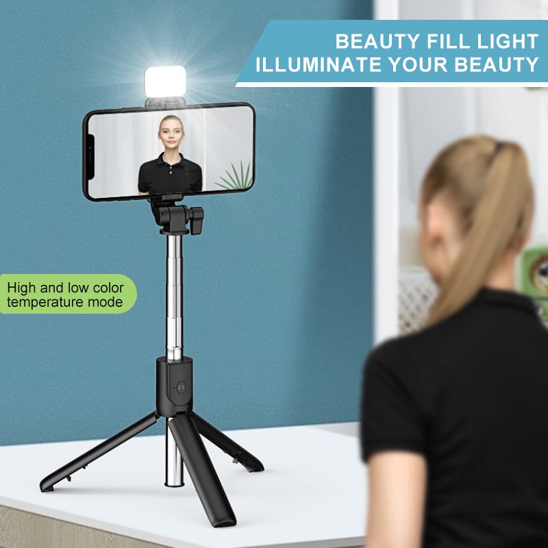 6 in 1 Wireless Bluetooth Selfie Stick