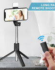 6 in 1 Wireless Bluetooth Selfie Stick