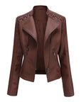 Washed Leather Jacket