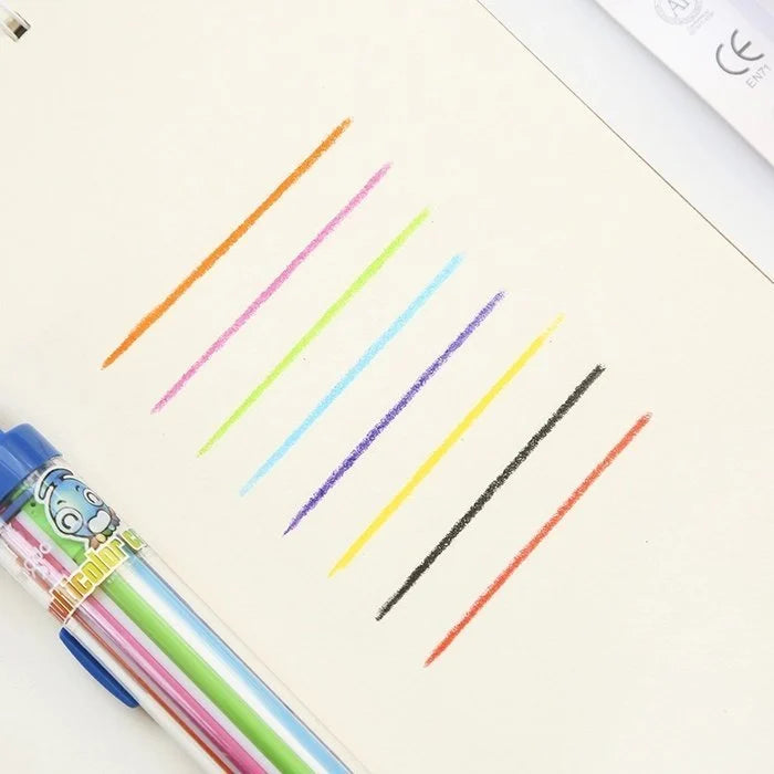 8 In 1 Coloured Pencils