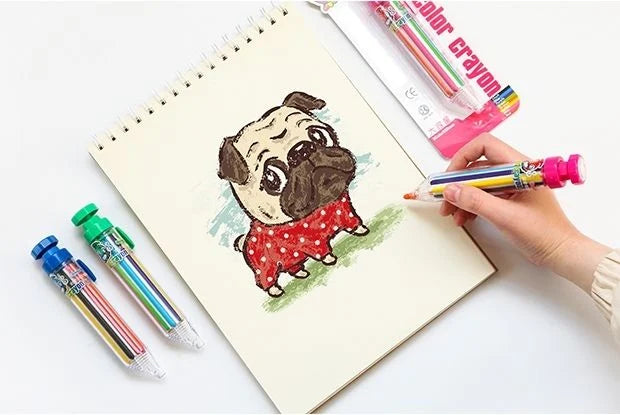 8 In 1 Coloured Pencils