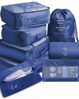 8-Piece Travel Set – Luggage Dividers & Organiser Cubes