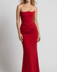 Viala Strapless Maxi Dress