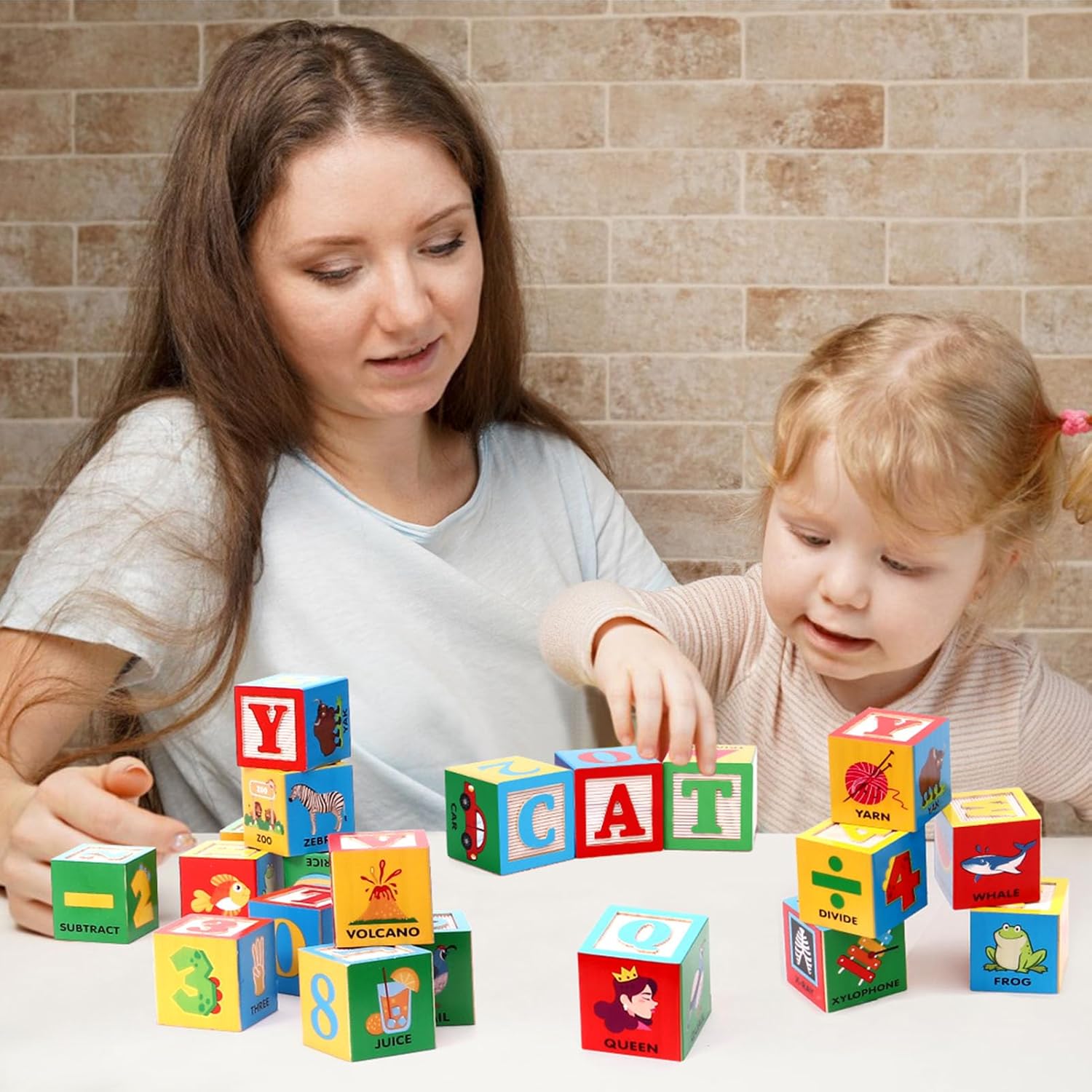 ABC Building Blocks - Promotes the Senses and Skills
