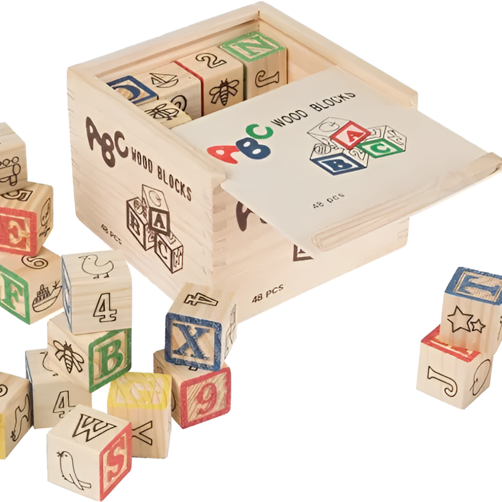 ABC Building Blocks - Promotes the Senses and Skills
