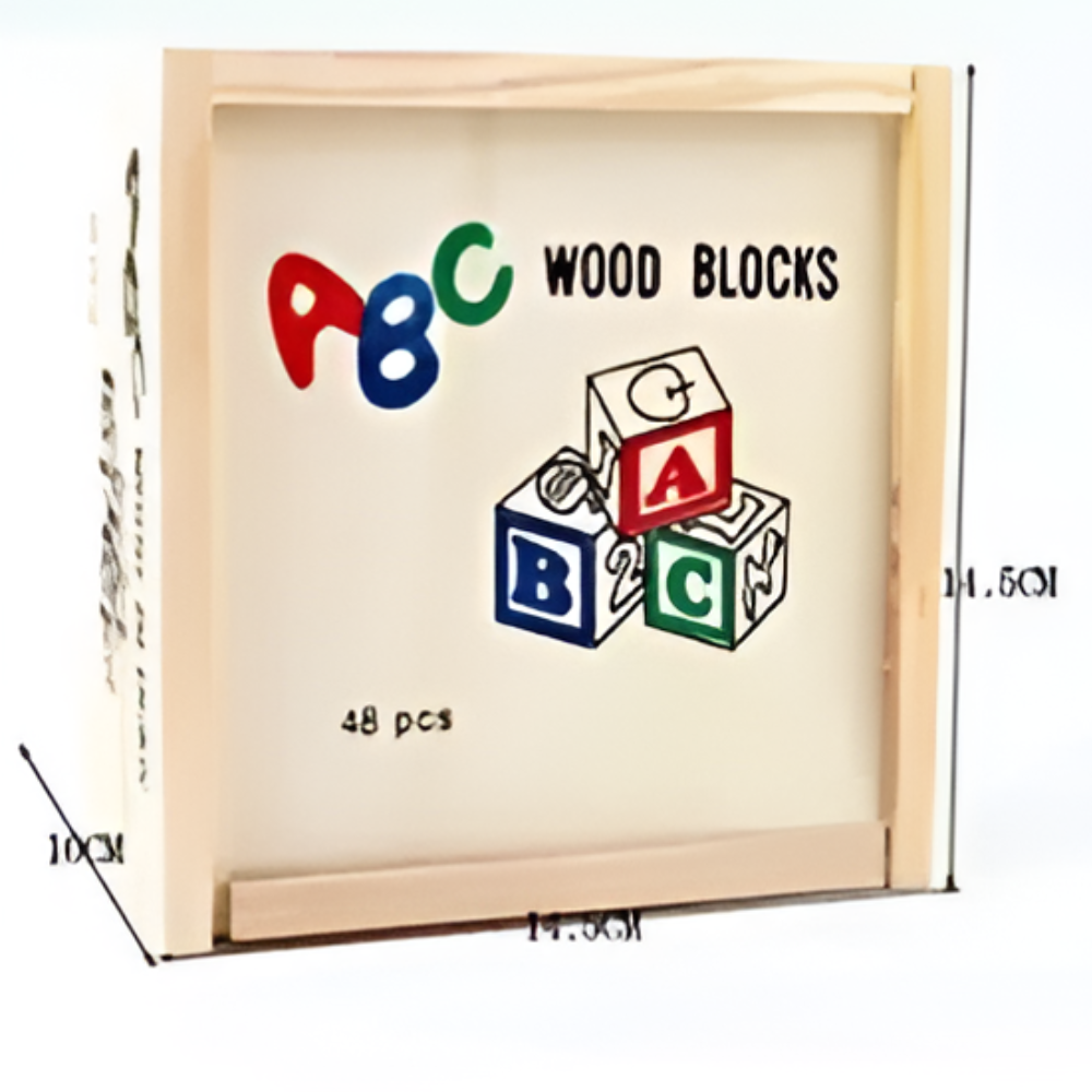 ABC Building Blocks - Promotes the Senses and Skills
