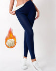 Aafke - Fleece-Lined High-Waisted Leggings