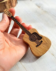 Acoustic Guitar Plectrum Box Made of Wood