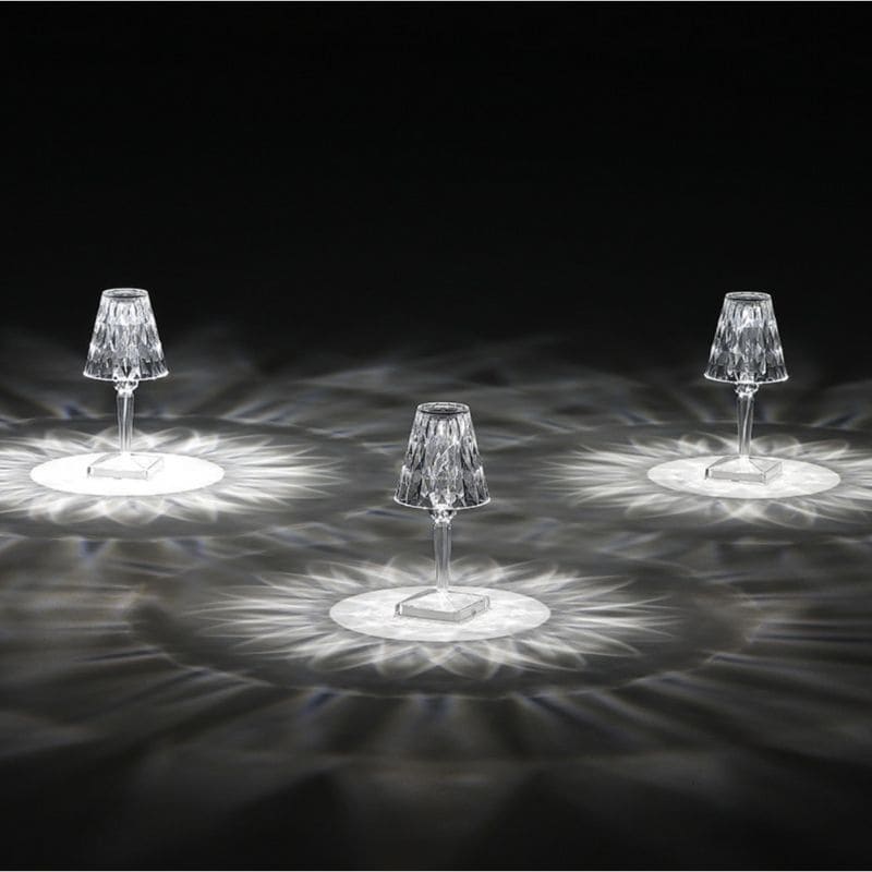 Acrylic Crystal Table Lamp - LuxeGlow