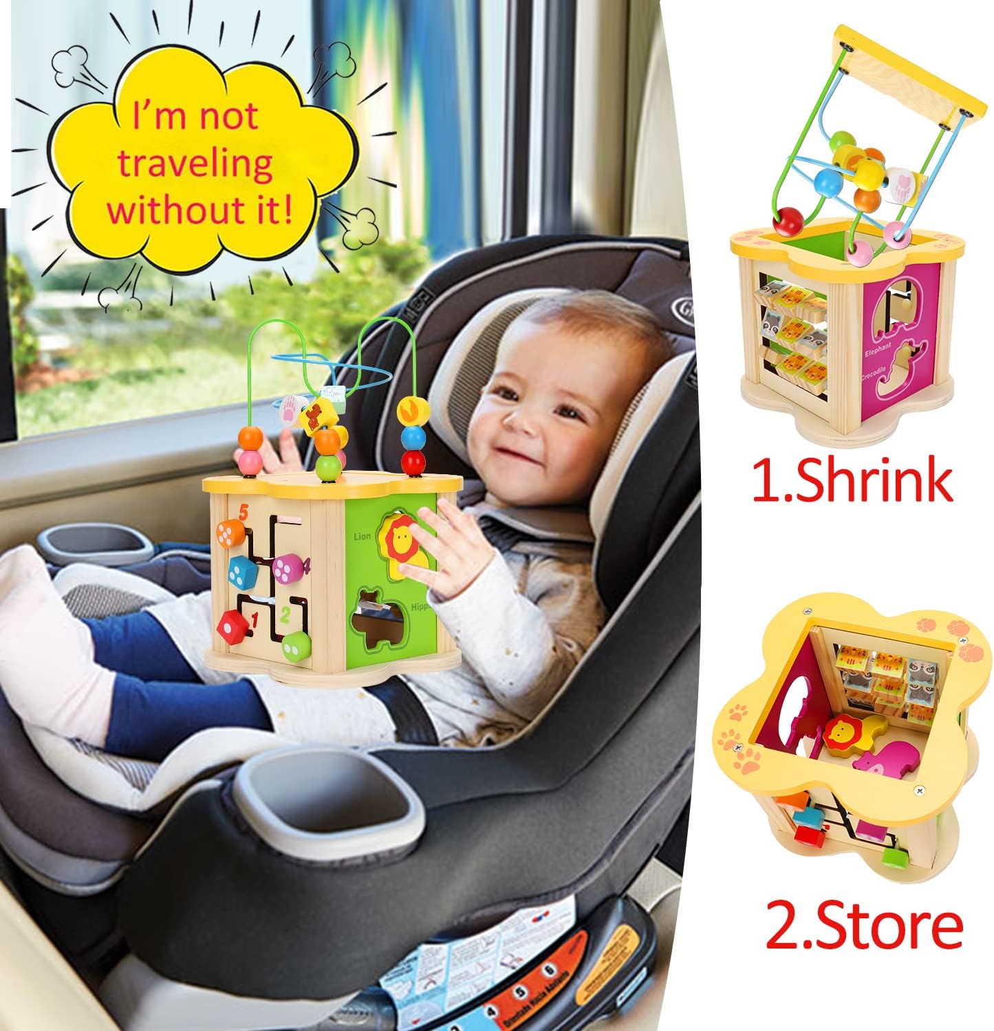 Activity Cube - Promotes Skills and Fun