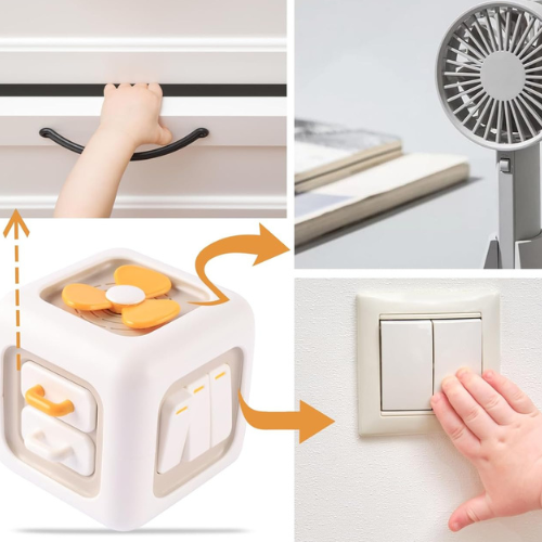 Activity Cube - Strengthens Senses and Skills