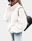 Adiya - Oversized Knitted Warm Jumper for Women