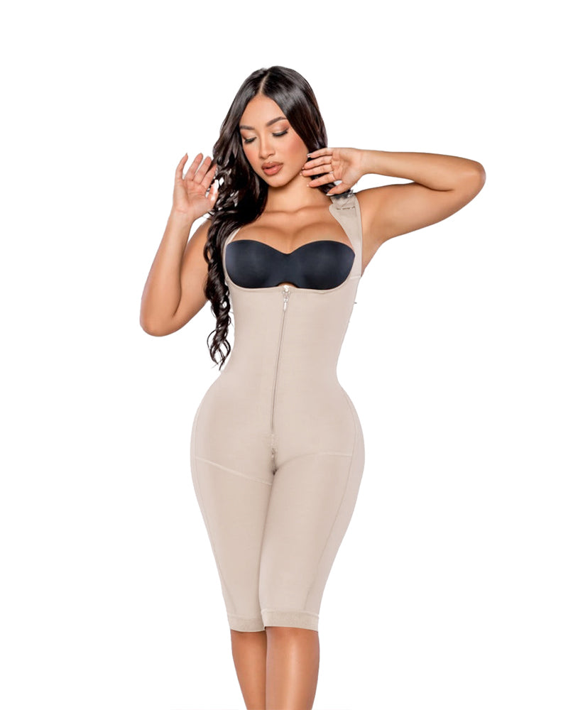 Body shaper regolabile con zip