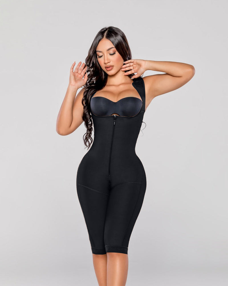 Body shaper regolabile con zip